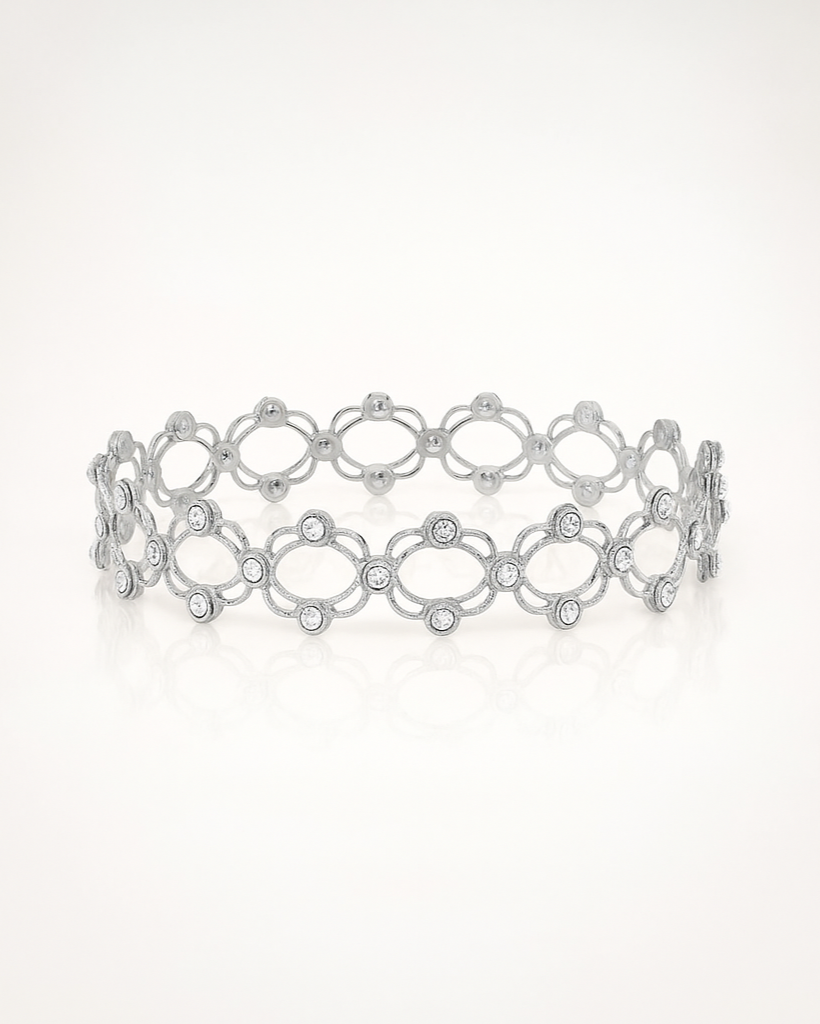 Silver Convertible Bracelet into Ring