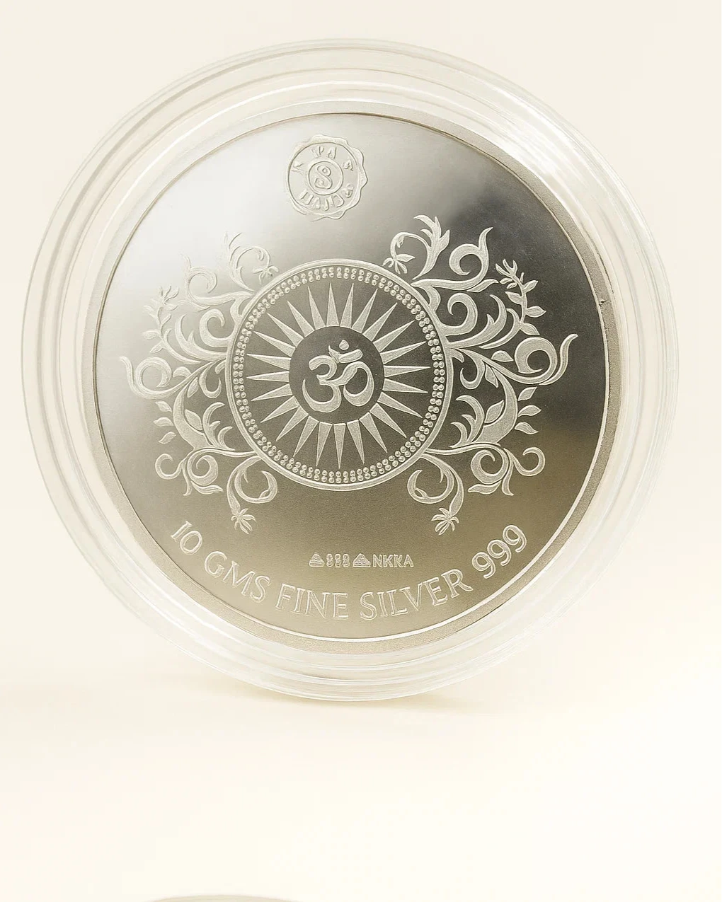 10 gm Shiv Ji Colored Coin - Circle