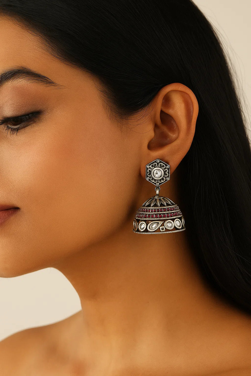 Regal Heritage Jhumka Earrings