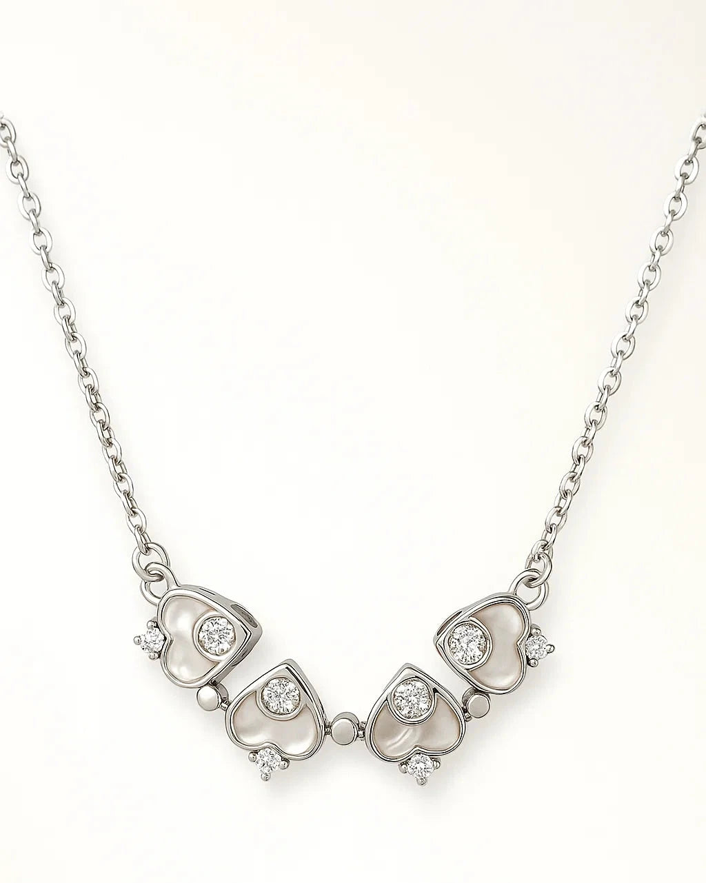 Magnetic Heart Blossom Necklace