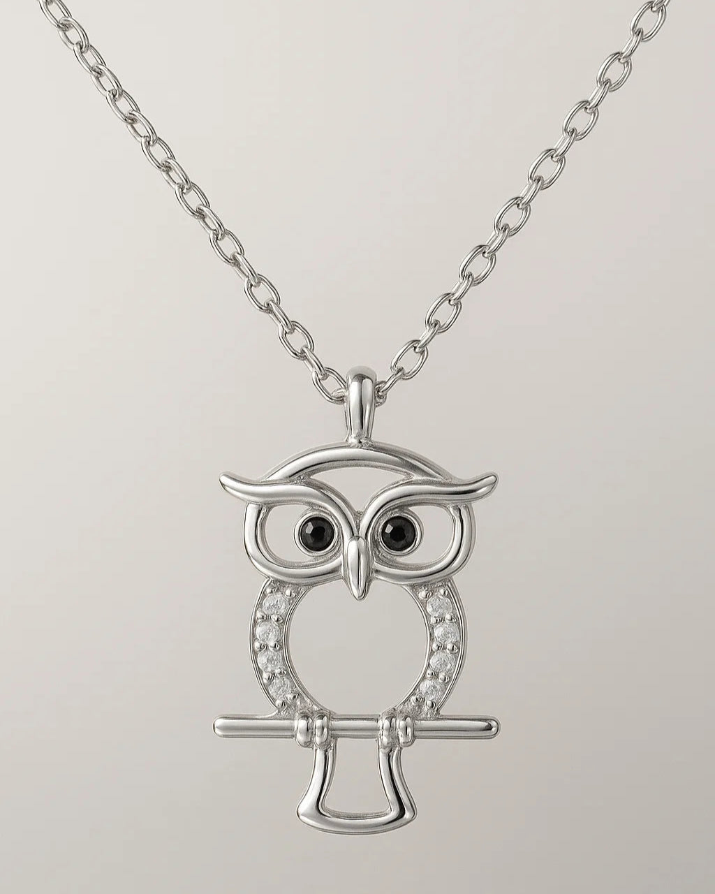 Owl Pendant Necklace – Symbol of Wisdom & Protection