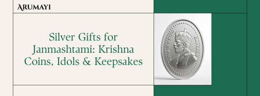 Silver Gifts for Janmashtami: Krishna Coins, Idols & Keepsakes