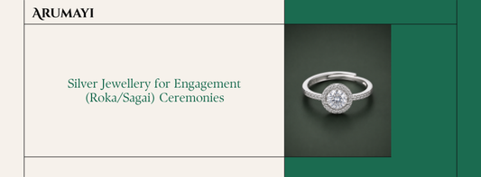Silver Jewellery for Engagement (Roka/Sagai) Ceremonies