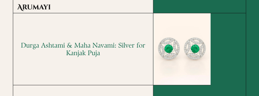 Durga Ashtami & Maha Navami: Silver for Kanjak Puja