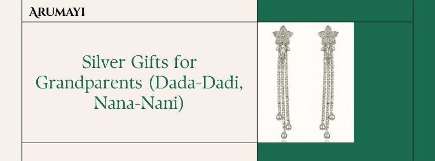 Silver Gifts for Grandparents (Dada-Dadi, Nana-Nani)