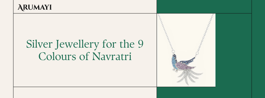 Silver Jewellery for the 9 Colours of Navratri