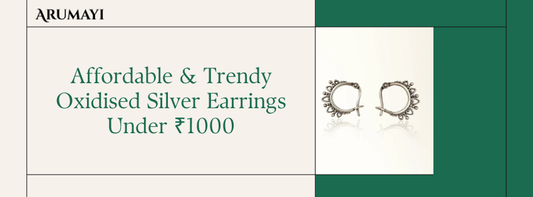 Affordable & Trendy Oxidised Silver Earrings Under ₹2000