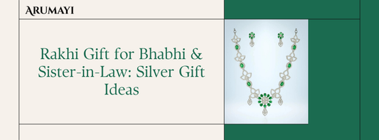 Rakhi Gift for Bhabhi & Sister-in-Law: Silver Gift Ideas