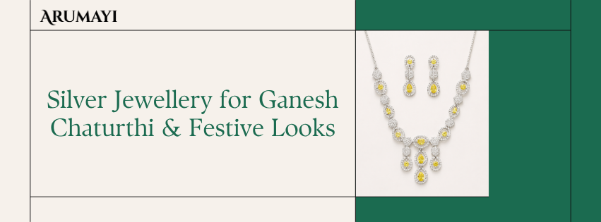 Silver Jewellery for Ganesh Chaturthi & Festive Looks