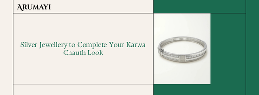 Silver Jewellery to Complete Your Karwa Chauth Look