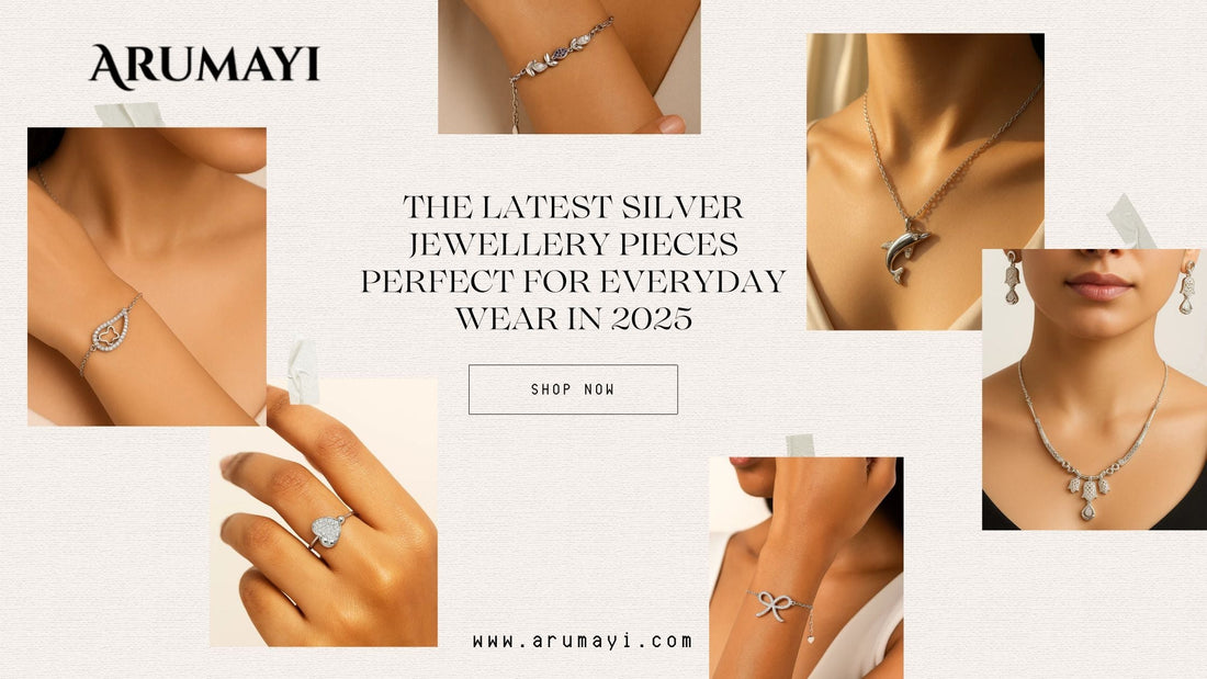  Latest Silver Jewellery designs for women 2025