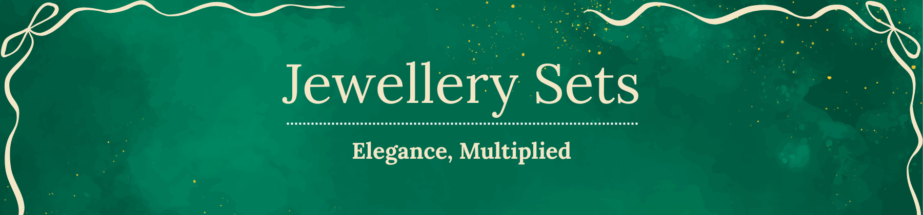  Jewellery Sets Banner