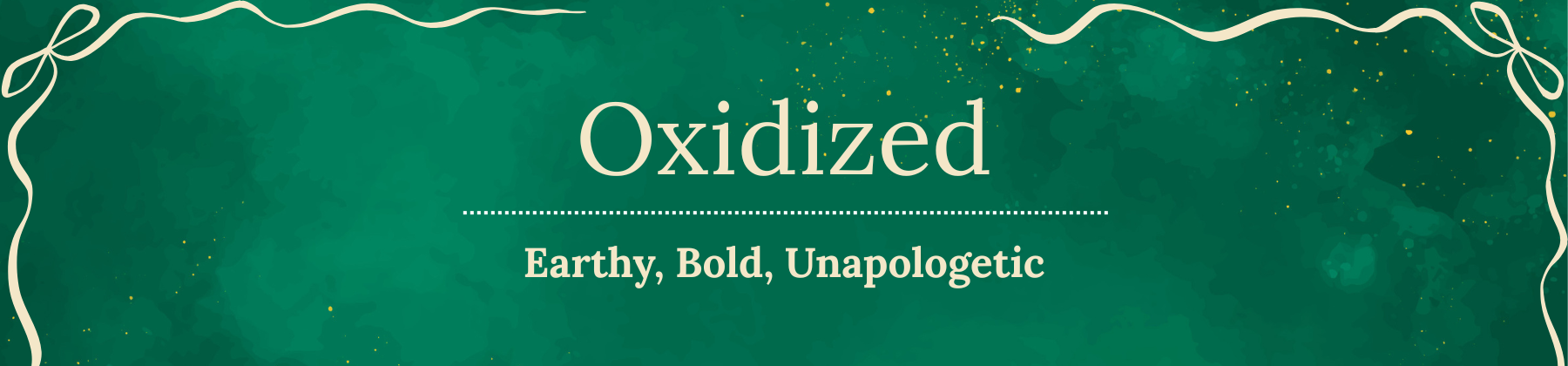  Oxidised Silver Banner