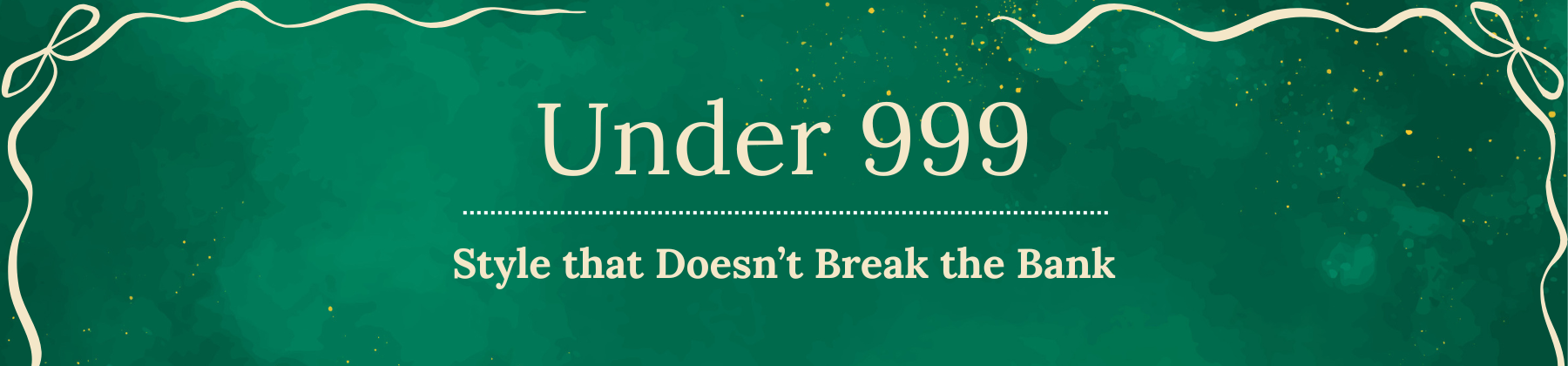  Under 999 Banner