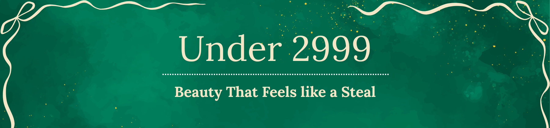  Under 2999 Banner