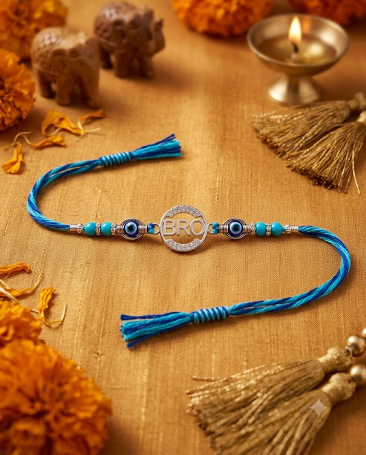 BRO Sterling Silver Rakhi