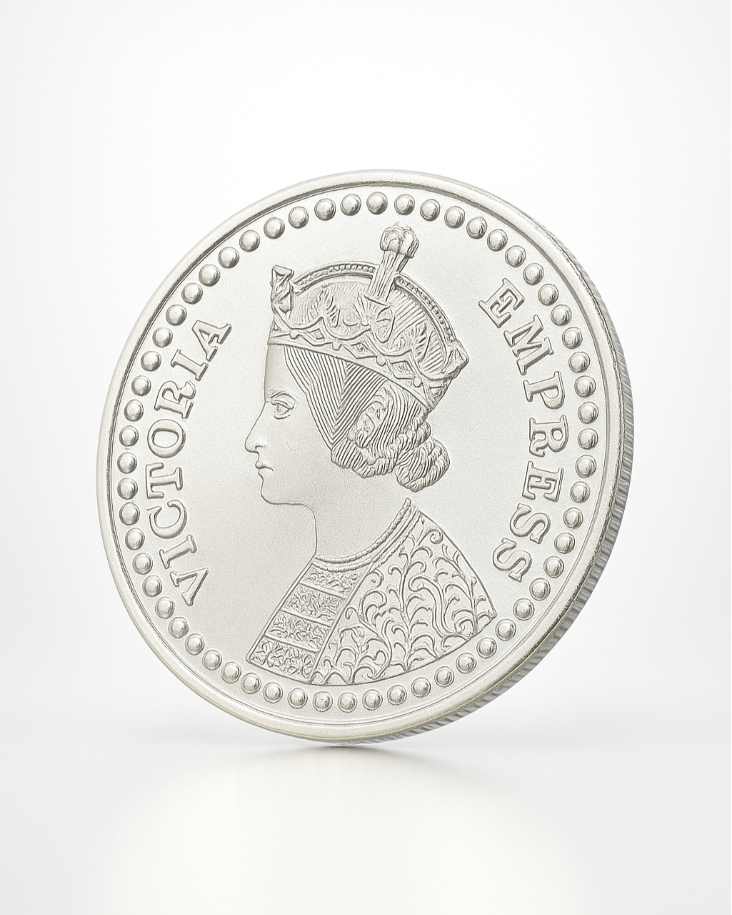 20 gm Victoria Empress Coin - Circle