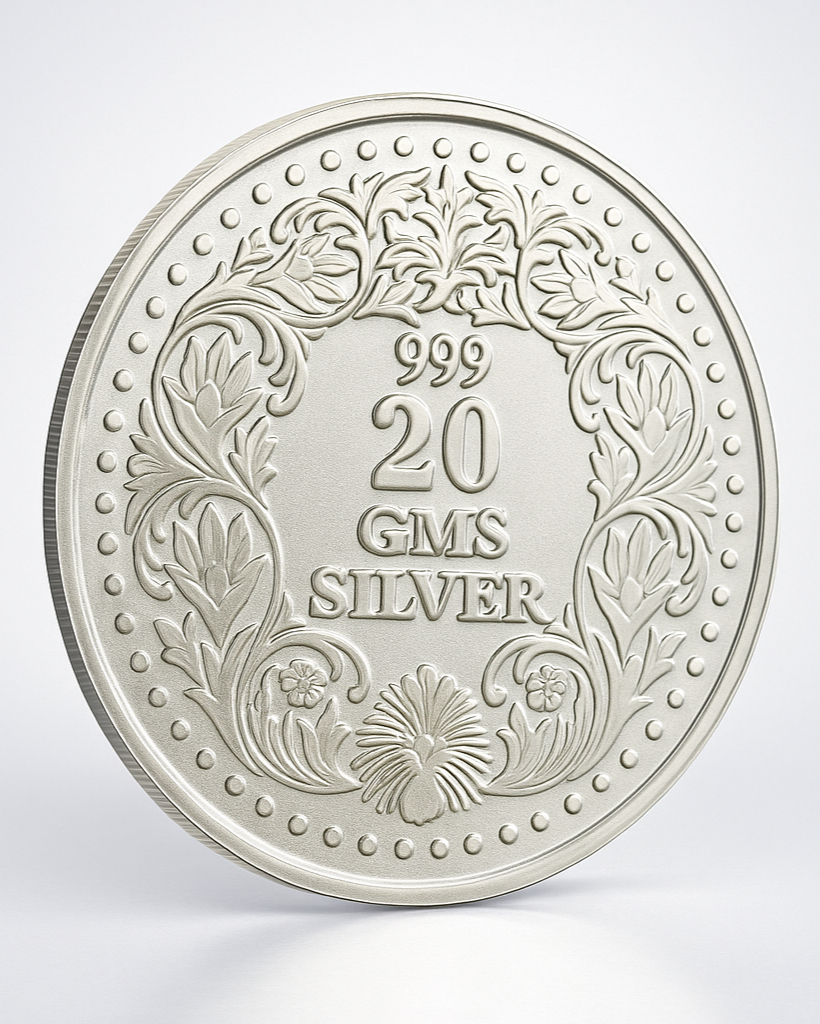 20 gm Victoria Empress Coin - Circle