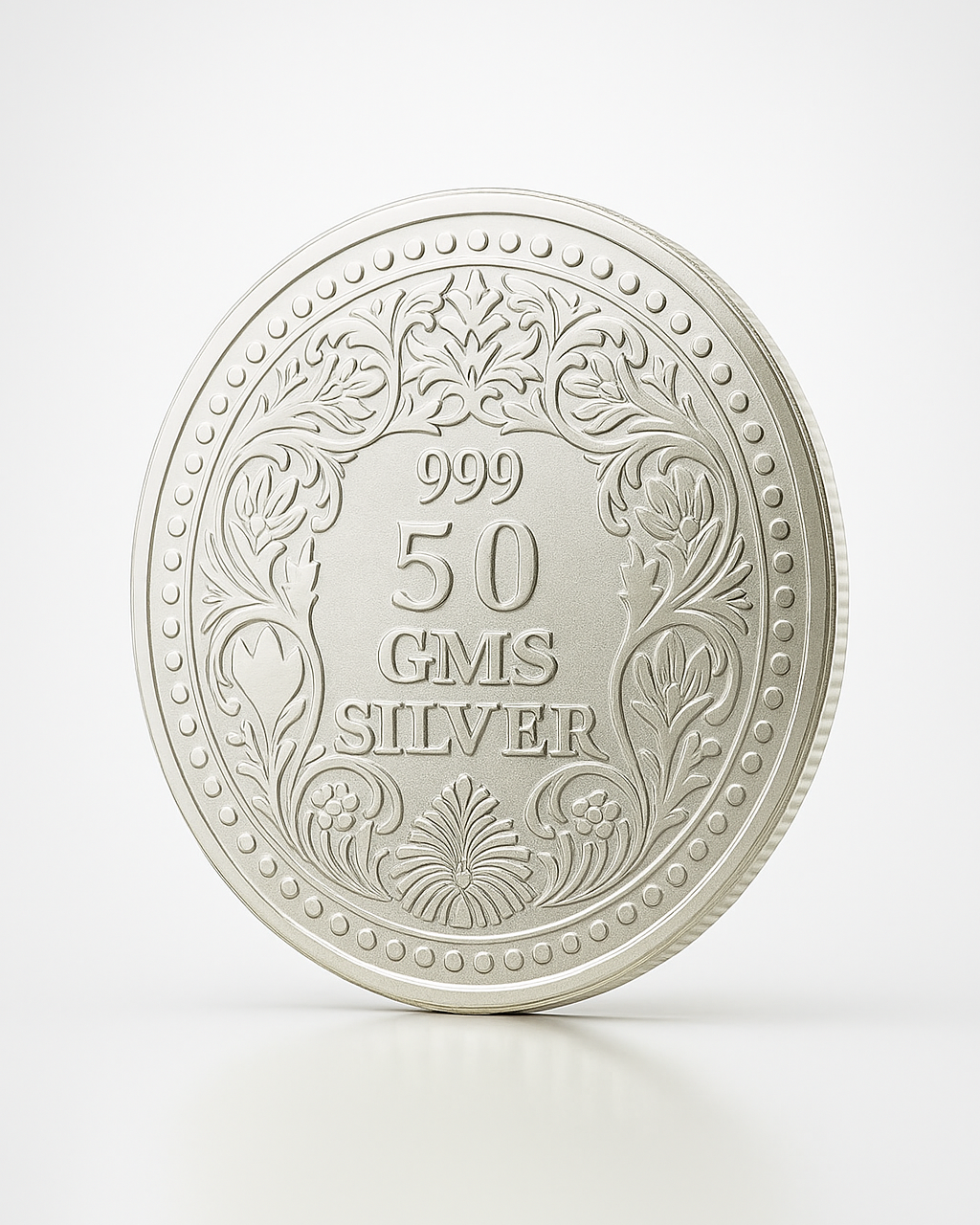 50 gm George V King Emperor Coin - Circle