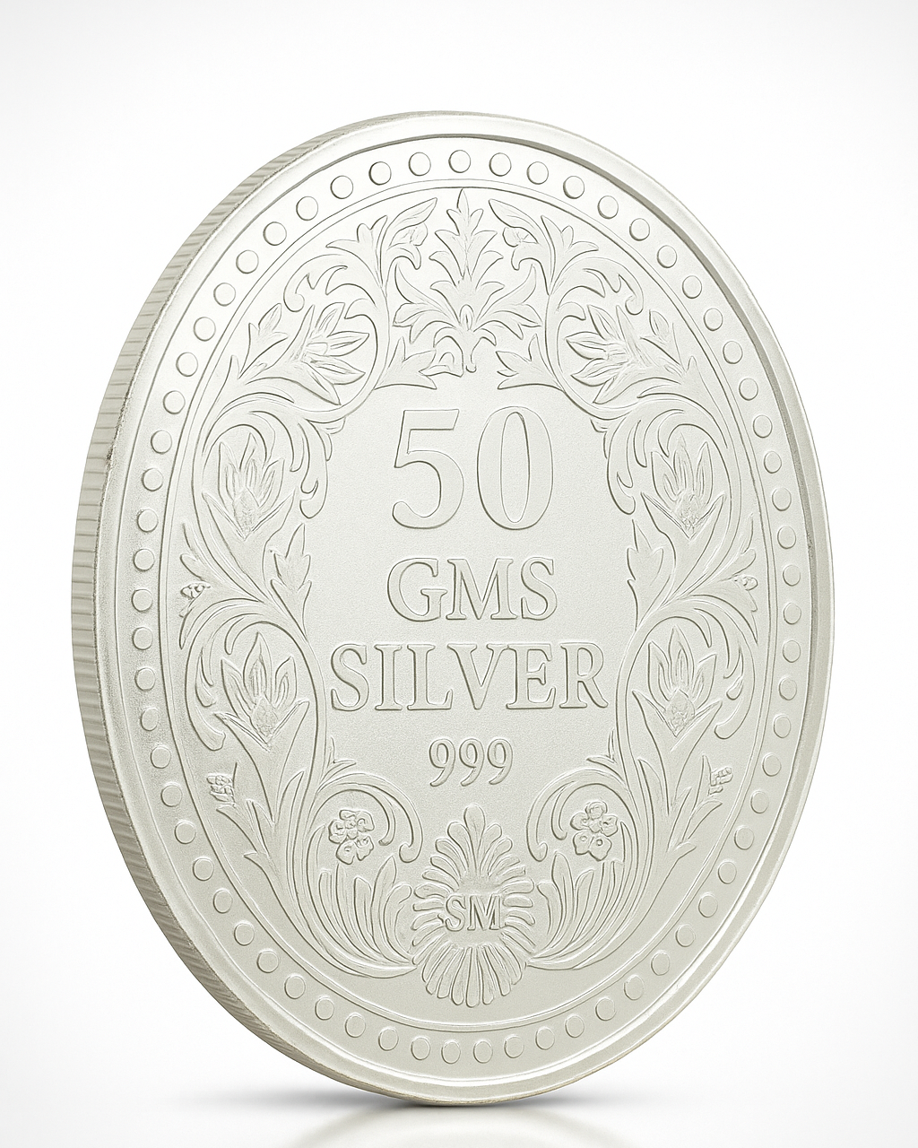 50 gm Queen Victoria Coin - Oval