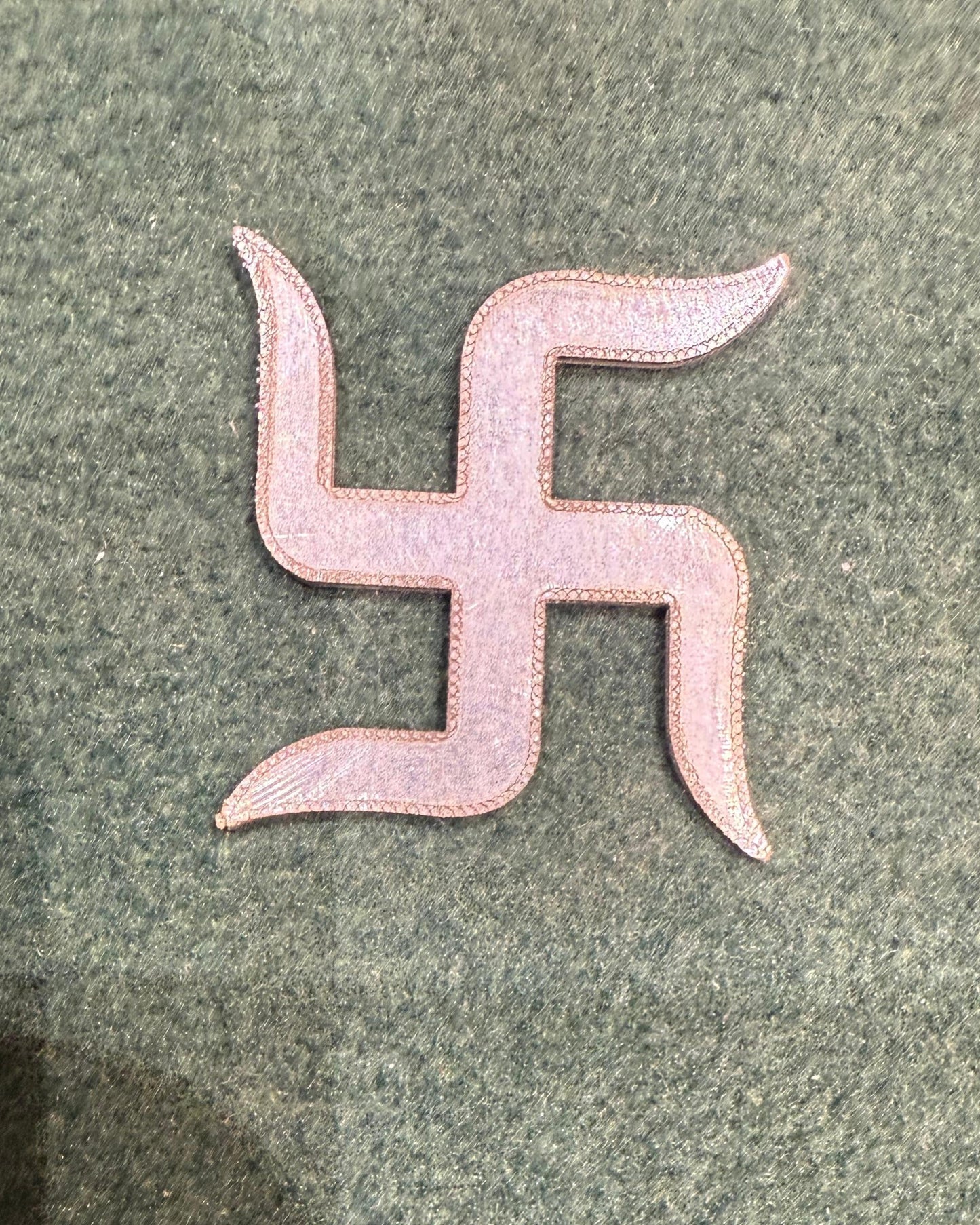 Pure 99% Silver Swastik Symbol for Puja, Home Temple & Auspicious Gifting