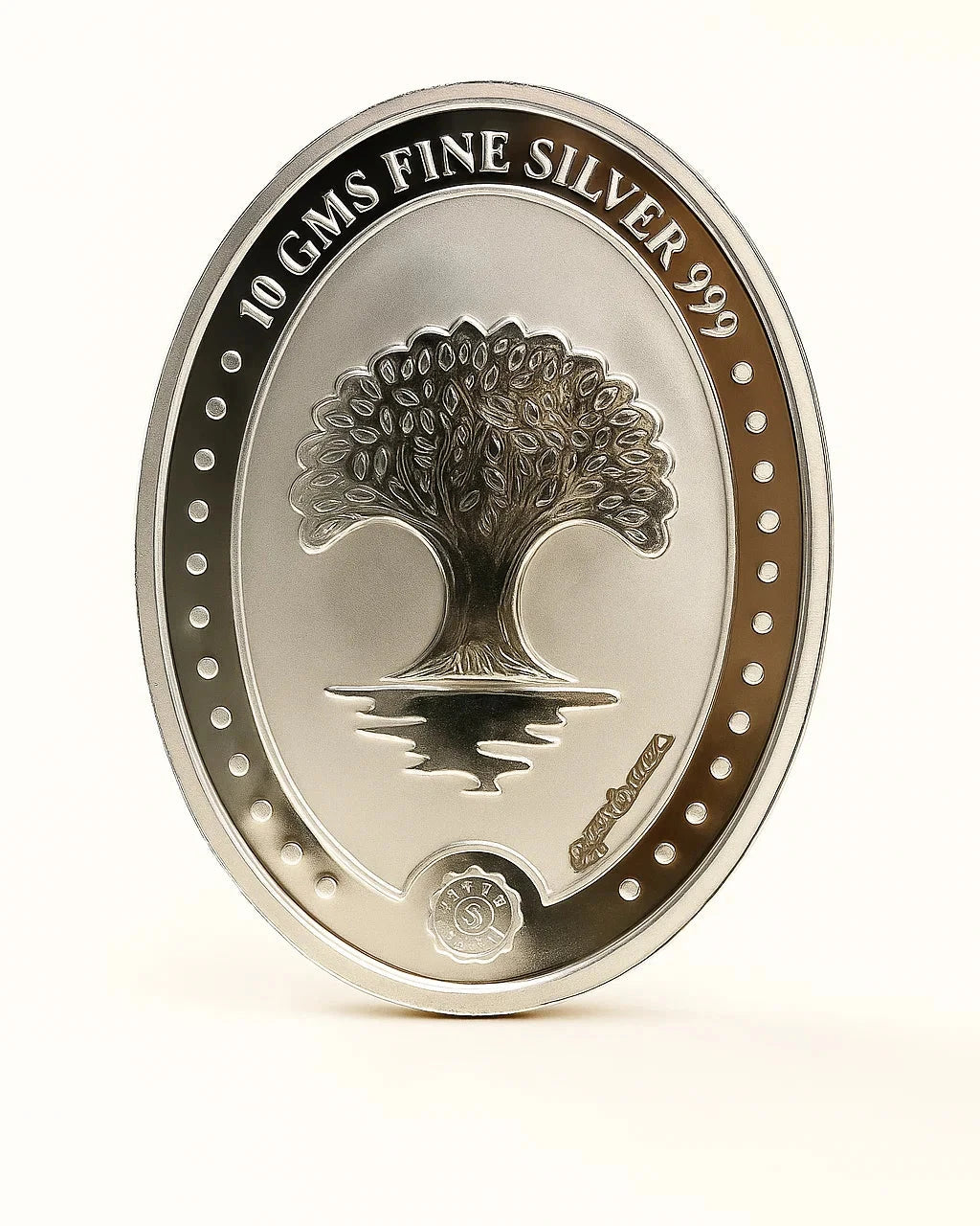 10 gm Queen Coin - Oval