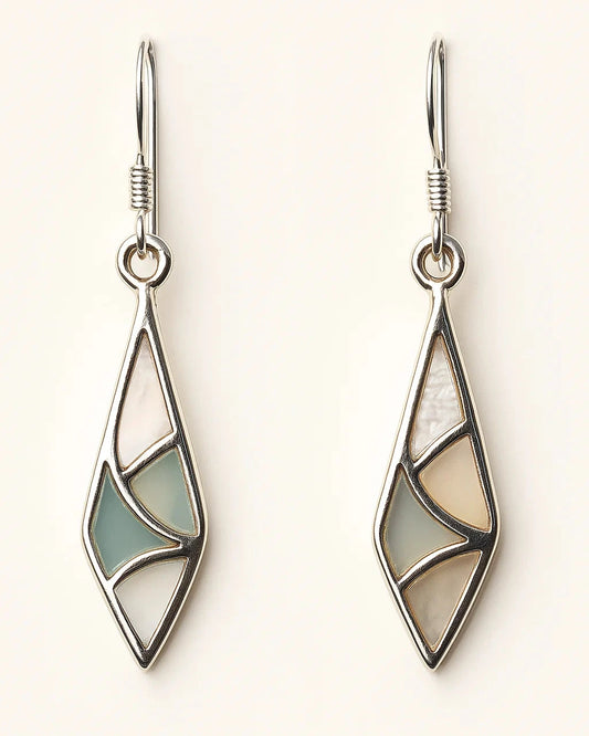 Mosaic Whisper Drop Earrings
