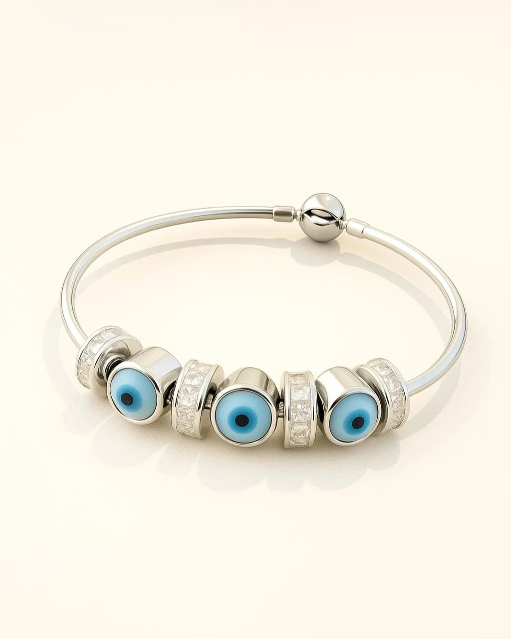 Evil Eye Harmony Charm Bracelet