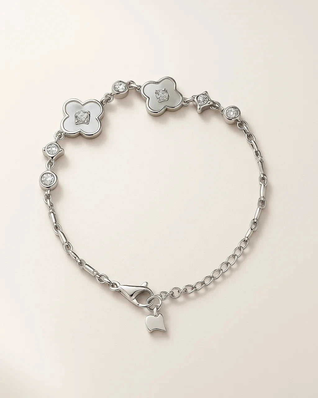 Floral Charm Bracelet