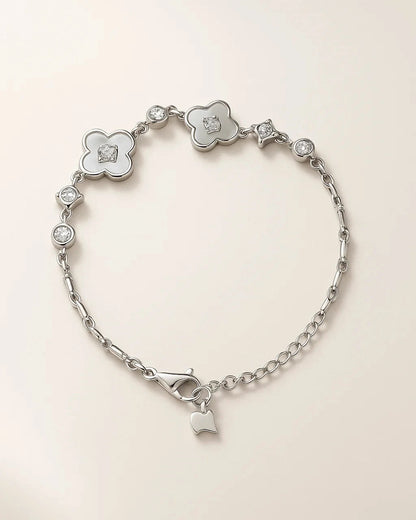 Floral Charm Bracelet