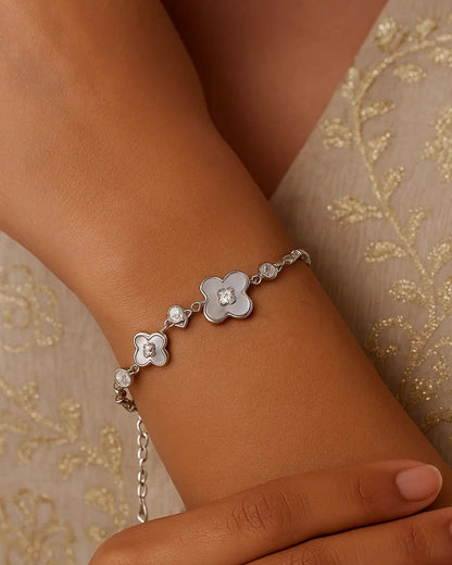 Floral Charm Bracelet