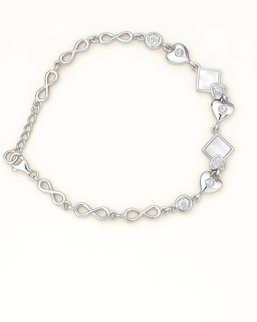 Endless Love & Elegance Charm Bracelet