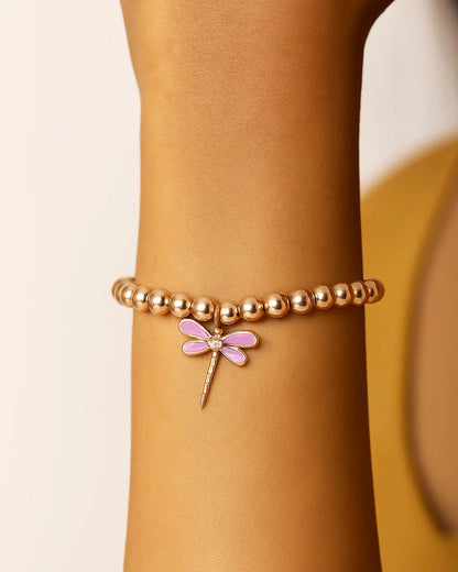 Rose Gold Beaded Bracelet