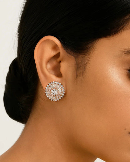 Sunburst Radiance Statement Studs