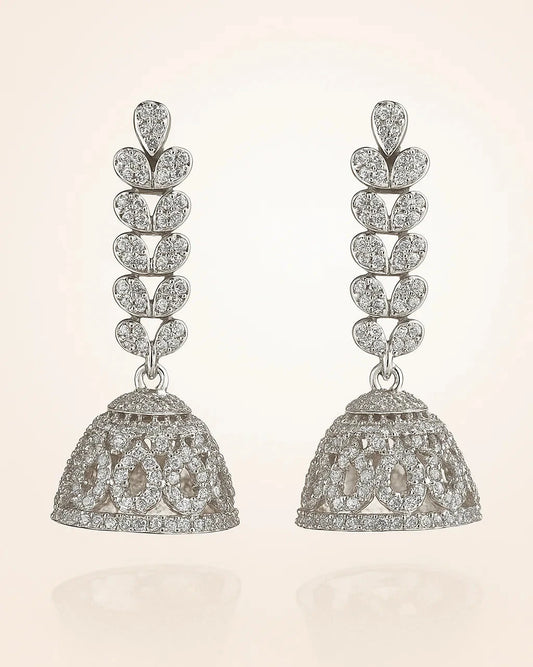 Heritage Radiance Sparkling Jhumkas