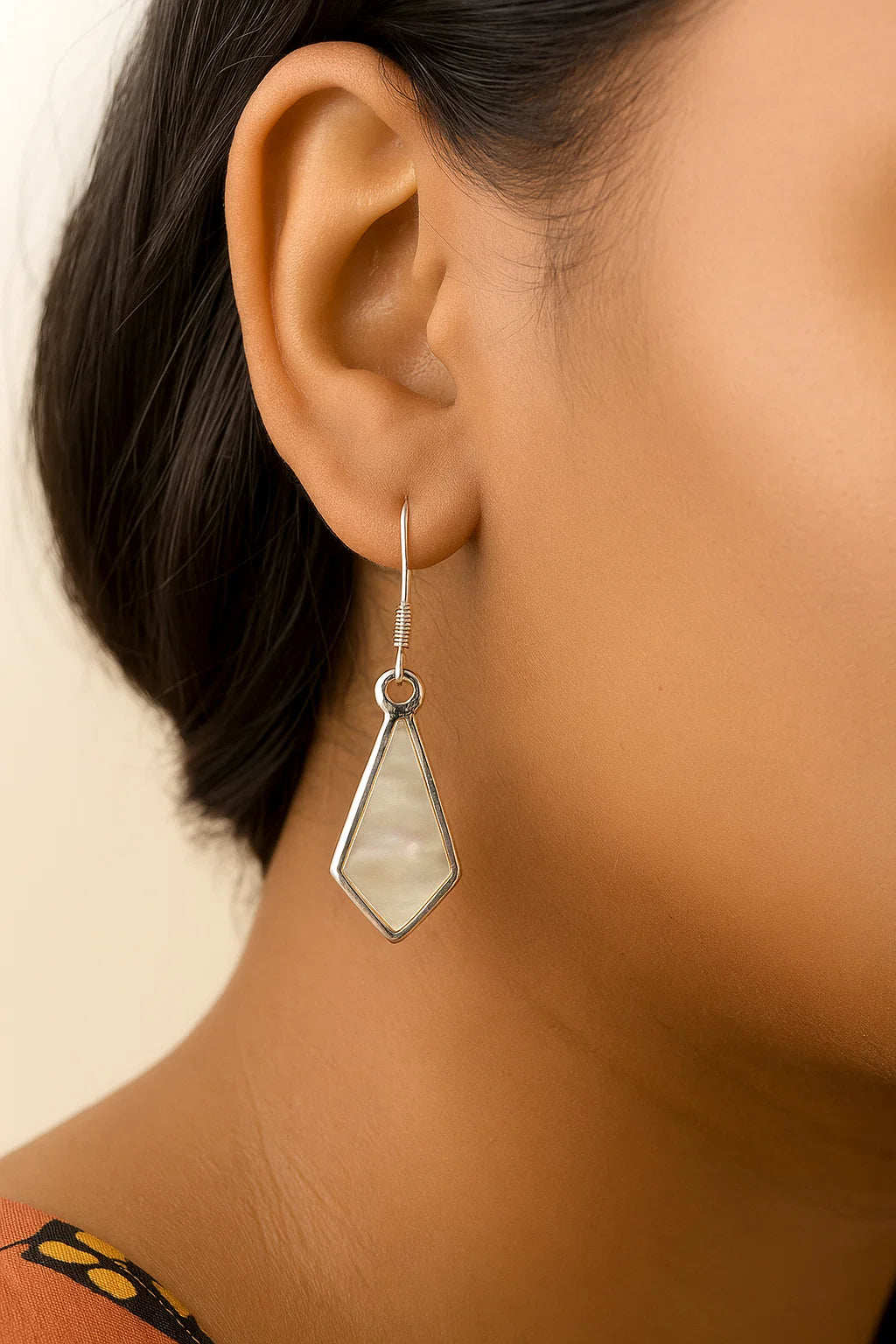 Mother of Pearl Drop Earrings