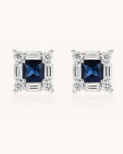 Emerald Radiance Stud Earrings