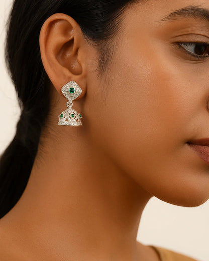silver earrings for women​