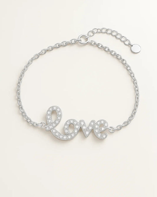 Whispers of Love Pavé Bracelet