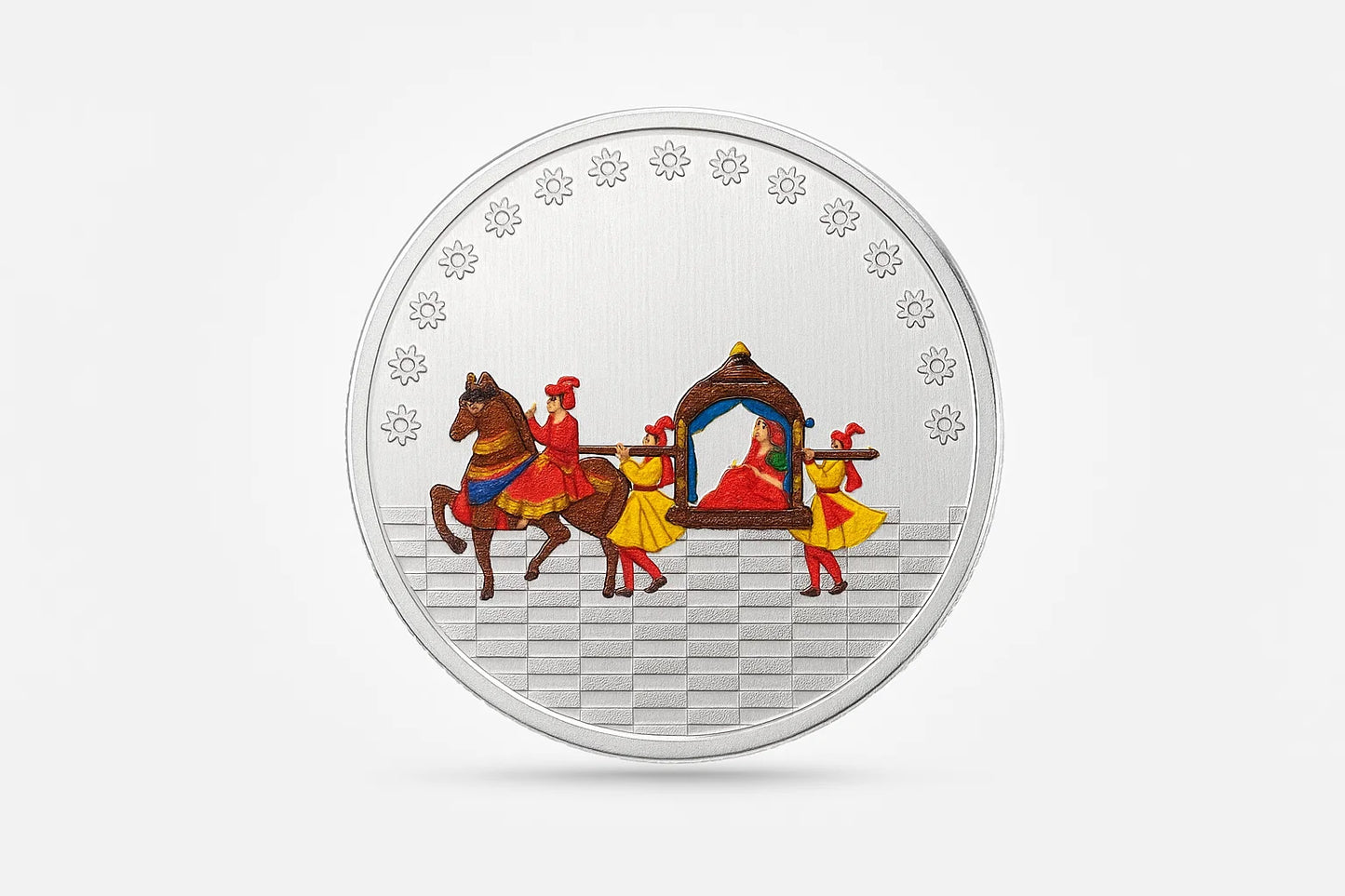 5 Silver Coins Wedding Rituals Set – 7g Each