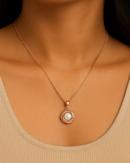 rose gold chain with pendant​
