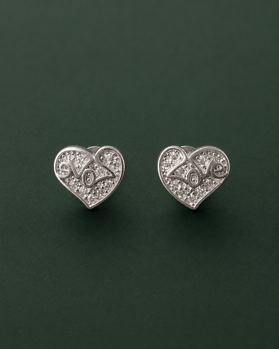 Love Heart Earrings for Women